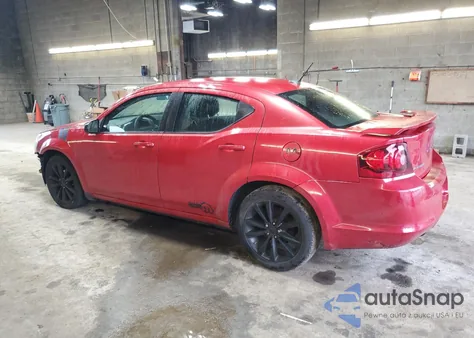 2014 Dodge Avenger Se из США, поврежденный, VIN 1C3CDZAB4EN233500